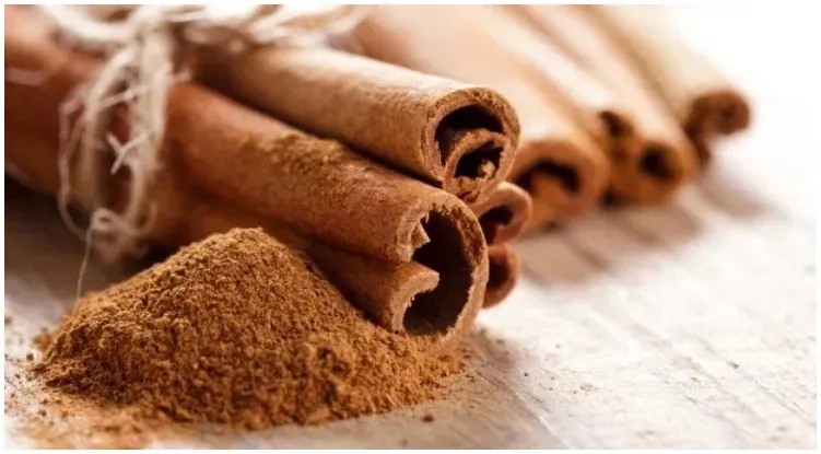 A stick of cinnamon on the table of a dog owner who asks themselves which food is good or bad for dogs 