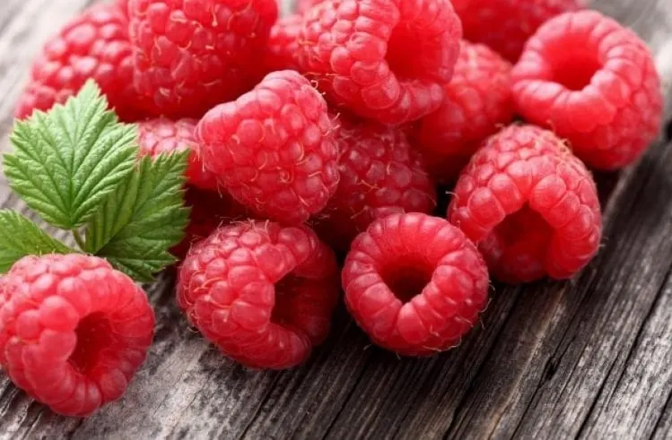 Sweet raspberries