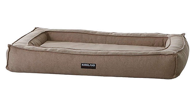 Kirkland signature dog bed for canines of all sizes, breeds and ages