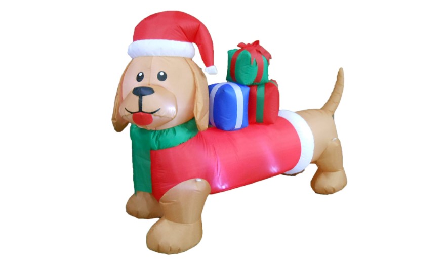 outdoor christmas dog decorations
