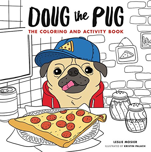 doug the pug dog coloring book