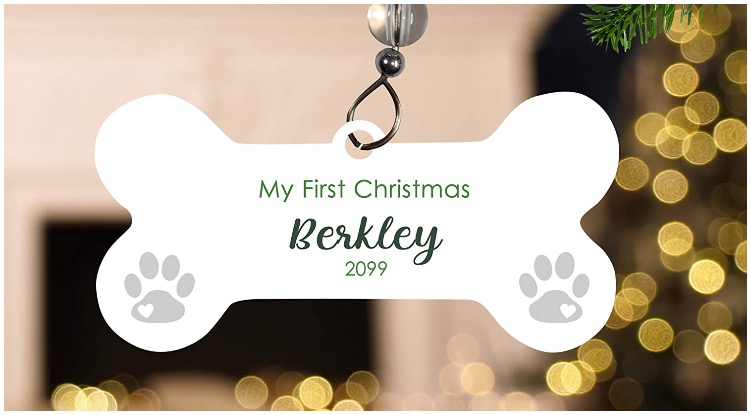Dog’s First Christmas Ornament