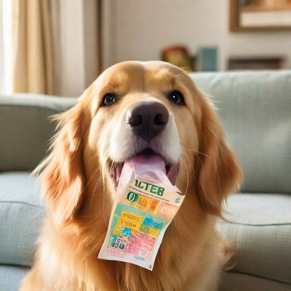Golden Retriever Bites Way to Lottery Win for Dog Mom