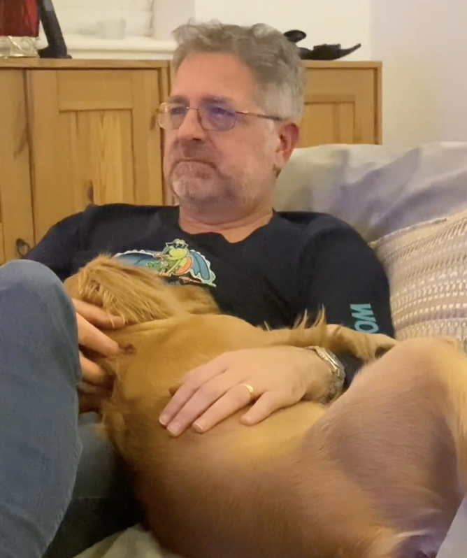 Dad Did Not Like Dogs Until He Met Goose The Pup Who Melt His Heart
